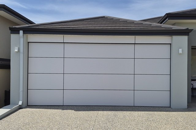 New garage door installation for a Perth home