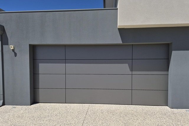 Sectional garage door installation in Perth