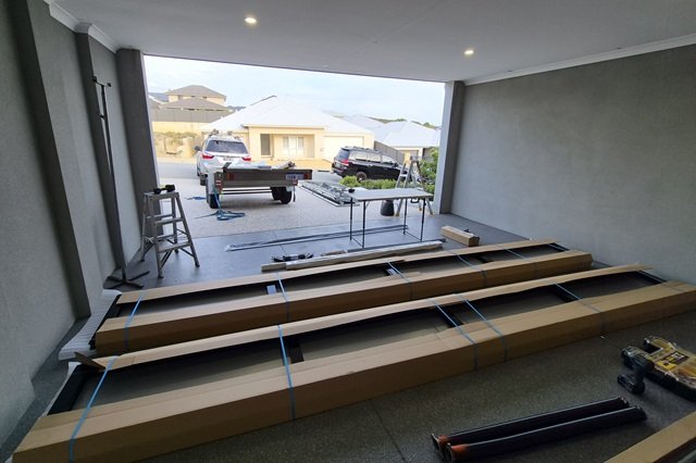 Garage Door Installation (Before)
