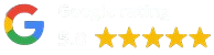 5 star Google rating for Perth Garage Door Services